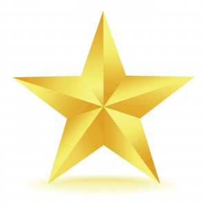 gold star for the best home stager