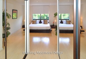 Master Bedroom Contemporary Los Angeles Condo Home Staging