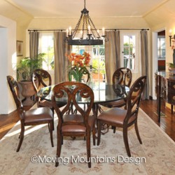 Los Angeles Home Staging Diningroom