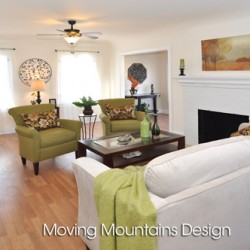 Altadena Home Staging Living Room