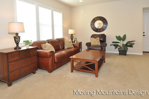 Rosemead Home Staging Family Room