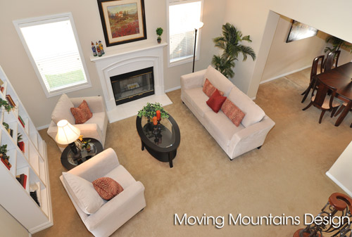 Rosemead Real Estate Staging Living Room Overlook