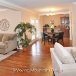 Whittier home staging for Real Estate Investors open floor plan