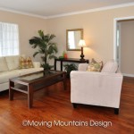 Whittier home staging for Real Estate Investors Living Room