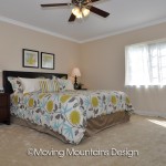 Whittier home staging for Real Estate Investors master bedroom