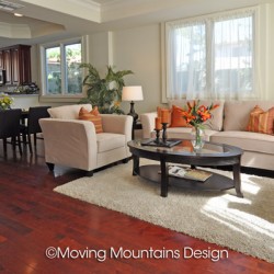 Model Home Staging Los Angeles Livingroom