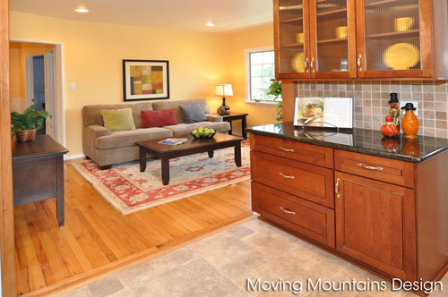 Glendale Home Staging Family Room