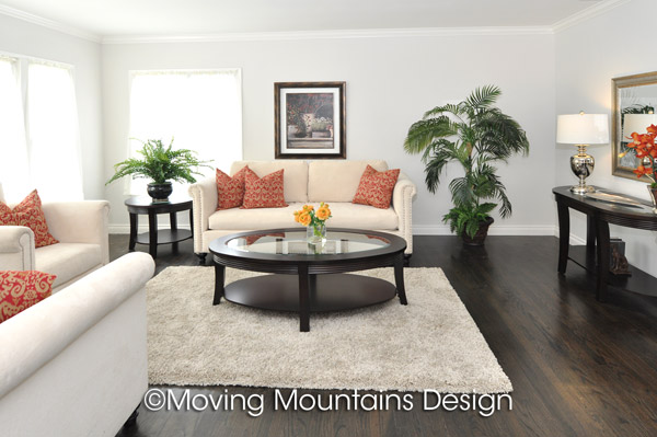 Living Room Los Angeles Home Staging in Van Nuys