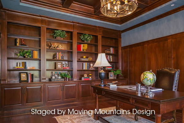 Arcadia Builder Home Staging office