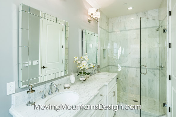 Arcadia Condo Home Staging Master Bathroom