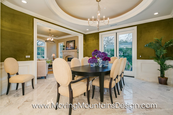 Elegant Formal Dining Room Home Staging in Arcadia