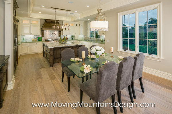 Kitchen Dining Area Home Staging Arcadia