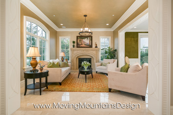 Arcadia Luxury Home Staging Living Room