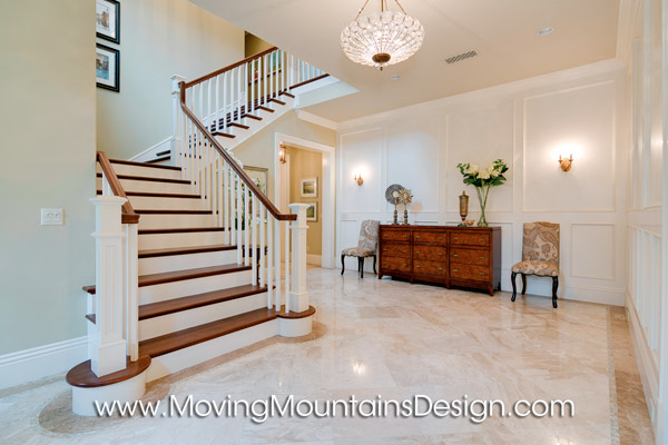 Arcadia Luxury Home Staging Entry
