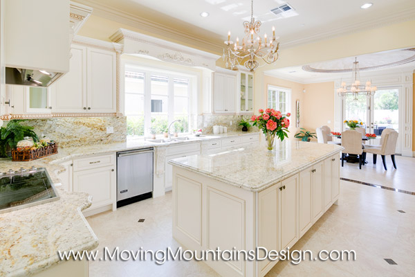 Custom Luxury Arcadia Home for Sale. Arcadia model home staging by Moving Mountains Design 626-385-8852