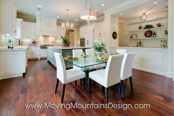 Arcadia Luxury Home Staging Kitchen by Moving Mountains Design
