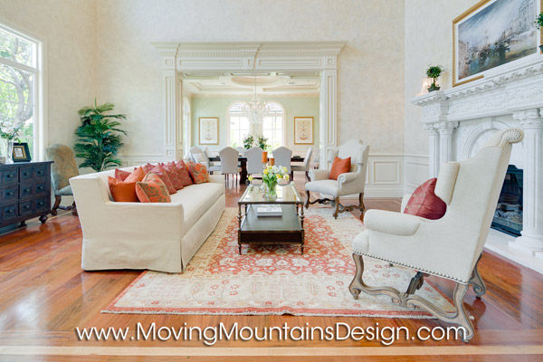 Luxury Home Staging Arcadia Living Room
