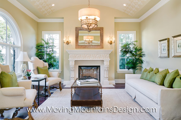 Beautiful Arcadia livingroom home staging