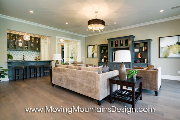 Contemporary Luxury Home Staging Arcadia Family Room 2