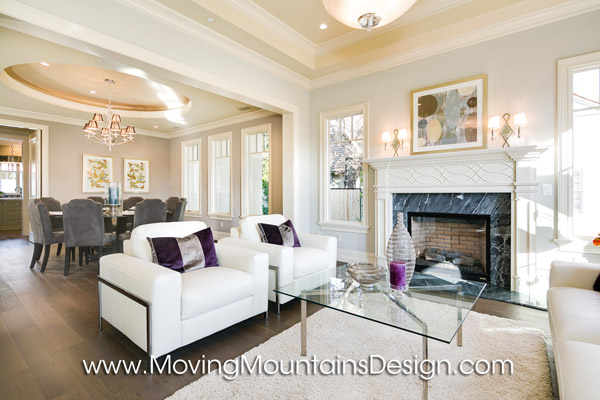 Contemporary Luxury Living Room Home Staging Arcadia 