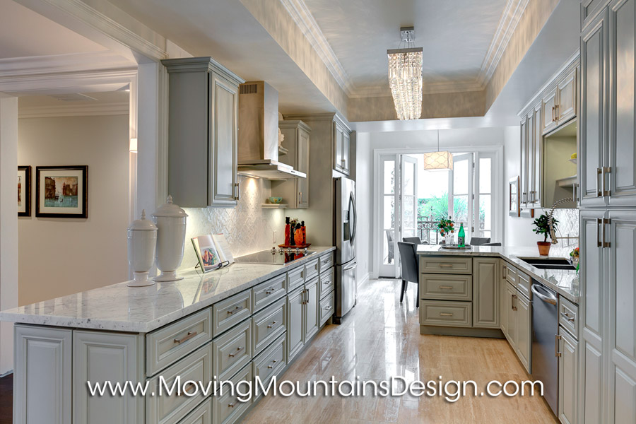 Century City Los Angeles Home Staging Kitchen