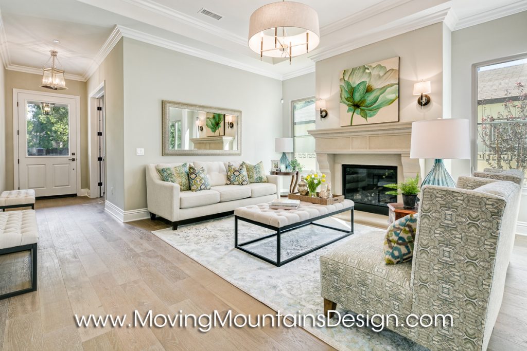 Monrovia New Construction Home Staging Moving Mountains