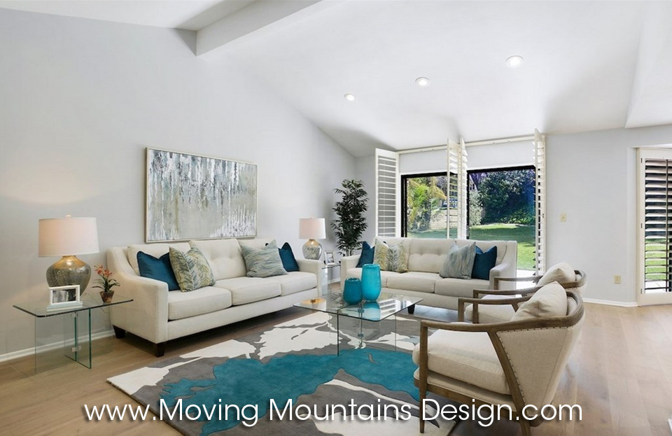 Spectacular Mid-Century Lake Encino Living Room