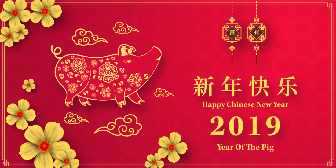 2019 Lunar New Year Pig