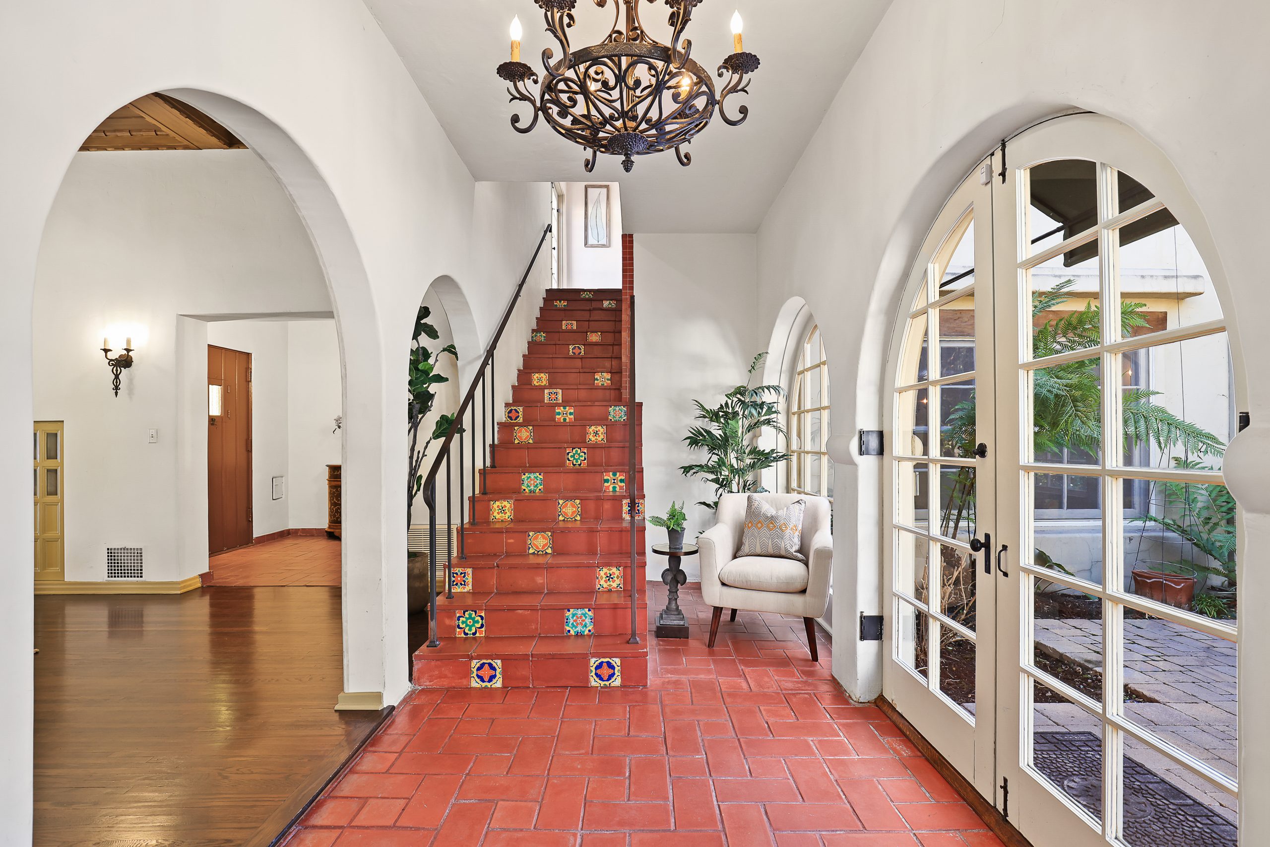 Spanish Revival Home Staging Original Tile